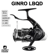 2021 Daiwa Silver Wolf Ginro LBQD Spinning Fishing Reel 6.8:1 9BB 8kg Max Drag