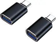 TAVICE Compatible [2 Pack] USB C to USB 3.0 Adapter, USB Type-C to USB,USB C Female to USB Male Adapter OTG Converter for MacBook Pro 2023 iPad Mini 6/Pro and Other Type C or Thunderbolt 4/3 Device