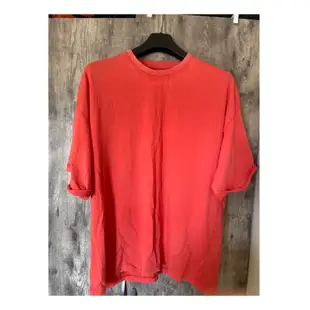 ALLSAINTS 國際精品 寬版 oversize 紅 T shirt size S made in portugal