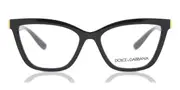 Dolce & Gabbana DG5076 501 Women’s Glasses Black Size 55 - Private Health Rebate - Blue Light Block Available