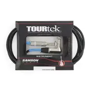 Tourtek TIL10 1/4" Instrument Cable, 10ft, Straight-Right Angle Connectors