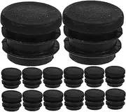 NAMOARLY 100pcs Plastic Hole Plug Chairs Foot Pad Plastic End Caps Chair End Caps Plastic Plugs for Round Holes Plugs for Holes Chair Foot Protectors Open Hole Plug Furniture Round Plug