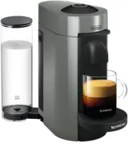 Vertuo plus Coffee and Espresso Maker by , Grey