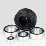 4PCS HiFi Audio Speaker Amp Turntable Isolation Feet Floor Protector Base Pad