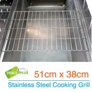 STAINLESS STEEL COOKING GRILL GRATE RACK MESH Barbecue Backyard BBQ Souvla Brick