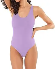 [Joitme] Wisteria Womens Bathing Suits One Piece, Small, Women's One Piece Swimsuit with Comfort and Durability