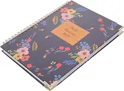OFFSCH English Coil Schedule Book Planner Notebook Daily Planner for Students Teachers Office Supply present for Organizing Appointments Travel Journal Weekly Planning