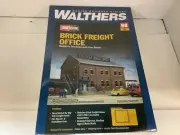 Walther’s Cornerstone #933-2953 HO scale “Brick Freight Office" kit
