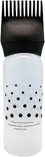 Hair Oil Applicator Bottle, Bottle Applicator Brush with Graduated Scale | Hair Oiling Applicator Bottle Hair Dye Brush Bottle for Hair Dyeing