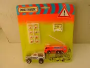 1993 MATCHBOX EUROPEAN EMERGENCY SET AIRPORT FIRE SERVICE RESCUE POLICE UNIT MOC