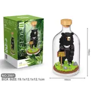 Building Blocks Creative New Animal Miniature Simulation Model Kids Education H