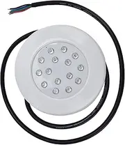 7W LED RGB Swimming Pool Lights Multi Color Waterproof Underwater Bright lamp,LED Pool Light IP68 RGB Full Glue Colorful Adjustable Landscape Lamp for Pond Fountain