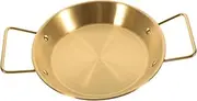 NAMOARLY Cooking Pan 1pc Stainless Steel Frying Pan Pan for Camping Non-Stick for Healthy Cooking