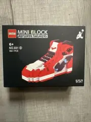 Dr Star Mini Block Dunk Air Jordan 1 Sneaker 3D New