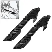 Safeguard Your Bicycle Frame with MTB Silicone Chain Stay Guard 2PCS Pack
