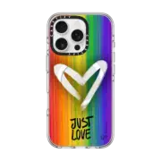 iPhone 16 Pro Clear Case MagSafe Compatible Love always wins