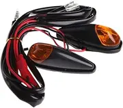5W Mini Motorcycle Led Turn Signal Blinker Indicator Light Amber Blinker 2Pcs Led Turn Signal Amber Indicator Lamp