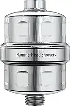 HammerHead Showers® All Metal Shower Head Water Filter – High Pressure Universal Shower Filters to Remove Toxic Chemicals – KDF Shower Head Water Filter, Targets Chlorine and Heavy Metals