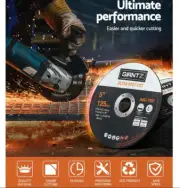 Giantz 50-Piece Cutting Discs 5" 125mm Angle Grinder Thin Cut Off Wheel Metal