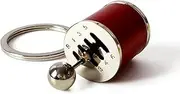 Box Keychain 6 Speed Manual Transmission Shift Lever Keyring Mini Car Gear Shift Stick Knob Keyring Manual Transmission Gearbox Key Chain Creative Car Key Fob Keychain Accessories