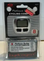 PTI Platinum Series Cycling Computer - 8 Function (New In Box)