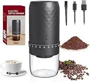 Sage Mini Electric Burr Coffee Grinder - Precision Grind for Perfect Coffee Beans Mill with 40 Gears External Adjustable Settings,Ideal for All Coffee Lovers（Rhombic Black）