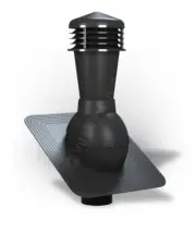 Attic Wind Shingle Roof Vent Non-Insulated Exhaust Ventilator Black NEW