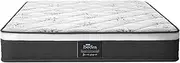 BEDRA BEDDING Double Mattress Pocket Spring 30CM Thickness, 6-Layer Construction Hybrid Bedding Mattresses Extra Firm, 189x137CM