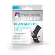 Thermoskin Plantar Fxt Compresion Socks Black Medium