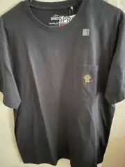 NWT Uniqlo SPRZ NY Timothy Goodman Embroidered Tasty Burger Shirt