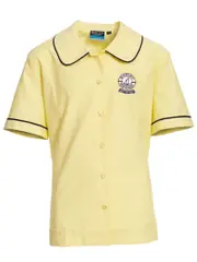 Snr SS Lemon Overblouse With Emb