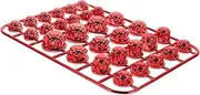 1 Set Decorative Screw Caps Car Kit Motor Bike Bolts Car Decor Motorcycle Car Modification Nut Cap for Motorcycle Head Bolt Caps Motorbike Screw Cover Red Abs