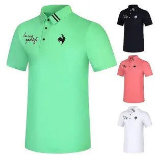 新款推薦 golf服短袖t恤男球乾衣長袖上衣t2398高爾夫球鞋-可開發票