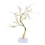 Christmas LED Leaf Tree Lamp USB Fairy Light
