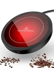 Coffee Mug Warmer, Coffee Cup Warmer for Desk with 3 Adjustable Midnight
