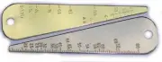 Gun Bore Gauge - measures bore size in Caliber, Millimeters and Gauge