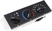 Car Air Conditioner Control Panel HVAC AC A/C with Blower Motor Switch Compatible for Jeep Wrangler TJ Part Number:55037473AB