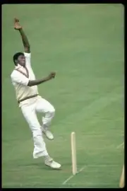 West Indies Cricket Great Joel Garner 1980S No 73 Old Photo