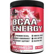 EVL - BCAA Energy 30srv Hydrating Pre Workout Powder for Muscle Recovery, Growth
