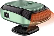 Portable Car Heaters - 12v/24v 2 in 1 Heating/Cooling Fan for Auto, Car Defroster Windshield Heater | Window Demister with Fast Heating, Fast Heating Cooling Automobile Heater for Truck SUV Travel