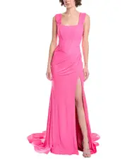 Jovani Corset Bodice Gown