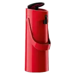 🐧TEFAL法國特福 PONZA氣壓式時尚真空保溫摩埃壺 1.9L-紅色 (玻璃內膽)