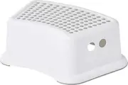 2cm White Single Step Kids/Adults Multipurpose Non-Slip Stool/Ladder++AU