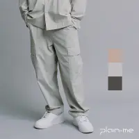 在飛比找蝦皮商城優惠-【plain-me】OOPLM 山系貼袋錐形長褲 OPM35