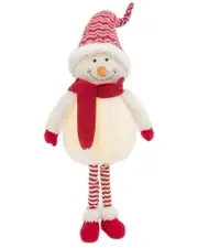 Gerson International Holiday Lighted Standing Snowman Figurine, Battery Operated