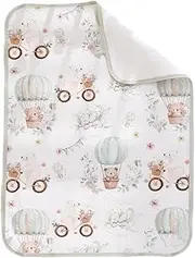 Nappy Changing Mat - 27.56 Inches Travel Baby Change Mat - Infant Washable Diaper Pad - Soft Waterproof Reusable Pad with Leak-Proof Lining for Bedwetting, Nursery Travel Use
