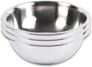 Home Master Stainless Steel Mixing Bowl, 3.8 Litres Capacity, 28 Cm Diameter