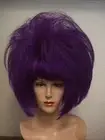 ELITE BRAND WIGS! SEXY FIERCE POINTY PAGE BOB SHORT FLUFFY TEASED STRAIGHT BANGS