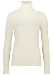 Canada Goose Georgian Roll-neck Wool Jumper - White - XS (UK6 / XS) XS (UK6 / XS)