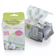 Potette Plus Potty Seat Liner Roller Dispenser with Disappearing Ink, 20 Count
